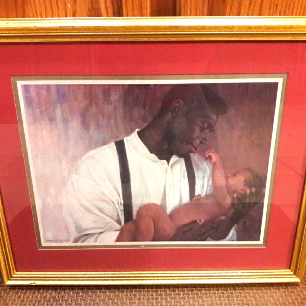 Father & Newborn Artwork
